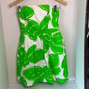 Lilly Pulitzer strapless dress